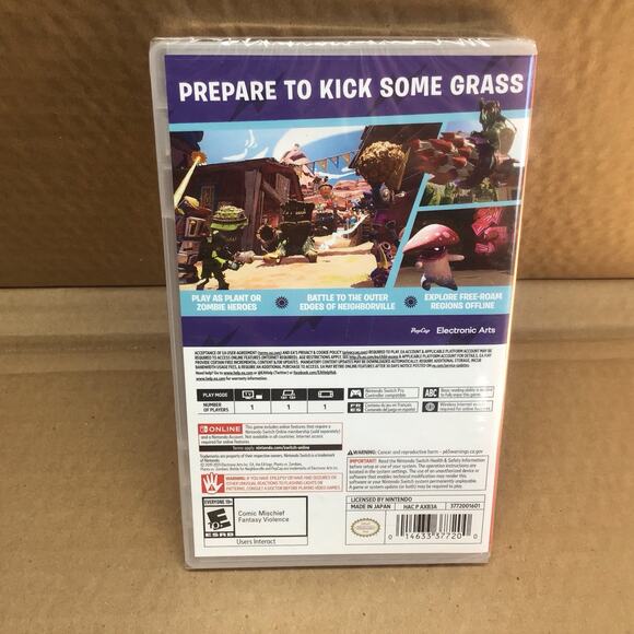 NEW Plants Vs Zombies Battle for Neighborville Complete Edition Nintendo Switch - Picture 2 of 2
